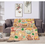 Capybara Blanket – Soft, Lightweight, Cozy & Warm | Perfect Gift for Kids, Teens & Boys